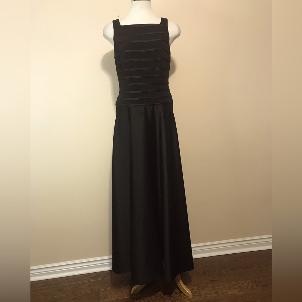 JS Collections Women’s Black Evening Dress